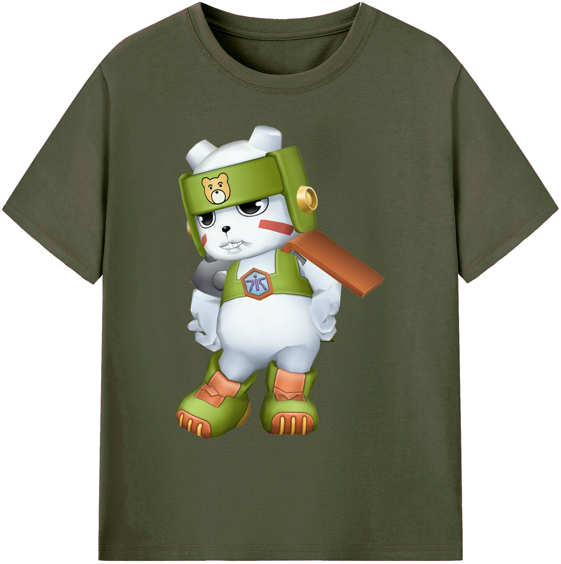 （画像用） Digimon デジタルモンスター/デジモン 綿100％ メンズ半袖Tシャツ｜肌触りやわらか＆通気性